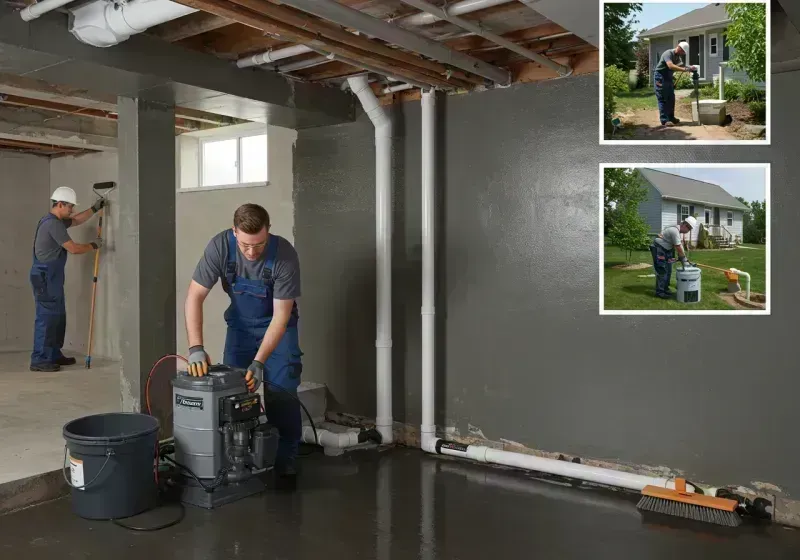 Basement Waterproofing and Flood Prevention process in Edgemont Park, MI